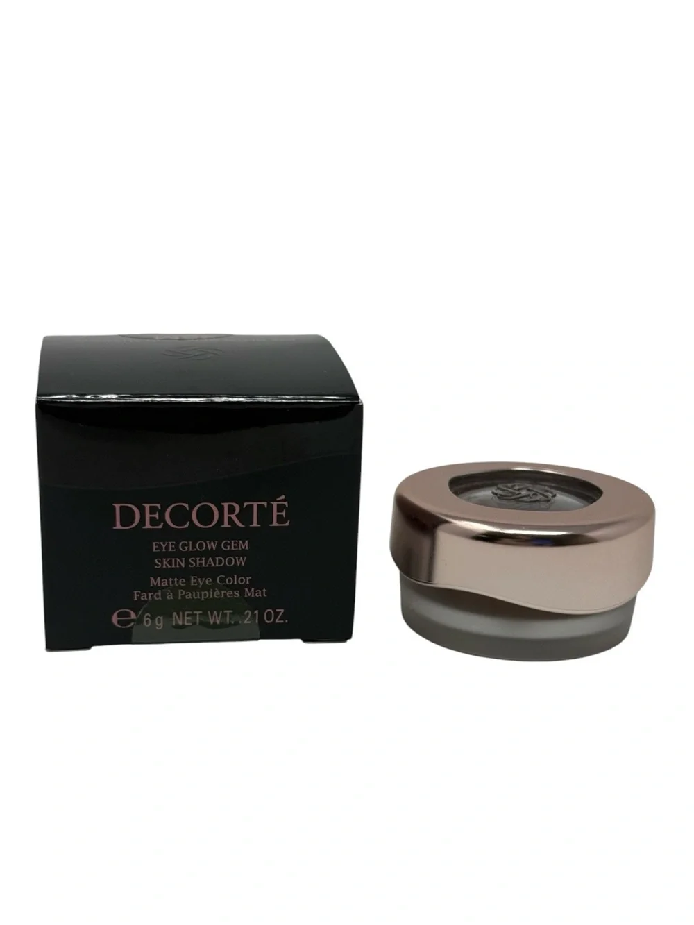 Decorte’ Eye Glow Gem Skin Shadow in Silky Matte Eye Color - HOT BROWNIE